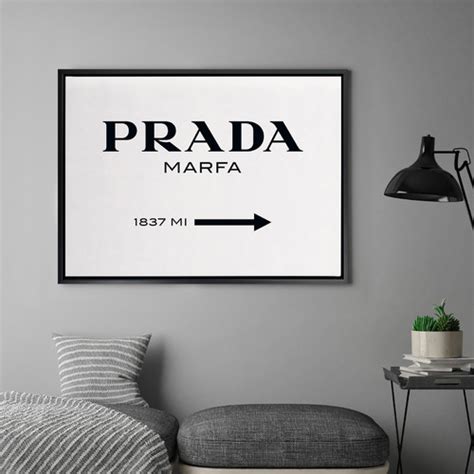 prada marfa canvas for sale|prada marfa wall art.